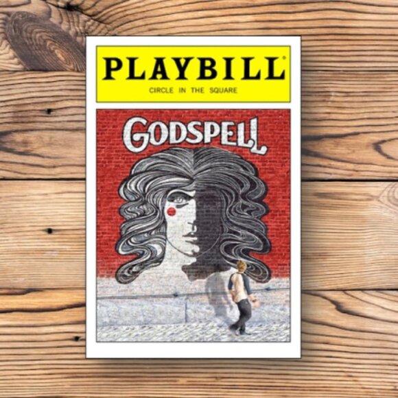 Godspell Playbill Broadway Musical Refrigerator Fridge Locker Tool Box Magnet - Picture 1 of 2